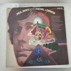 BOGO Jack Jones Sings Michel Legrand Vinyl Record LP 1971 RCA Vintage Album